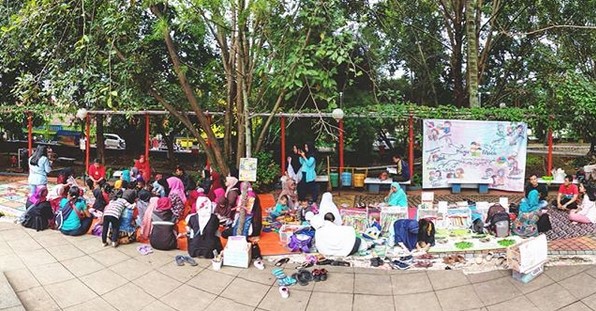 Taman Kartini Jadi Ruang Favorit Aktivitas Santai Warga